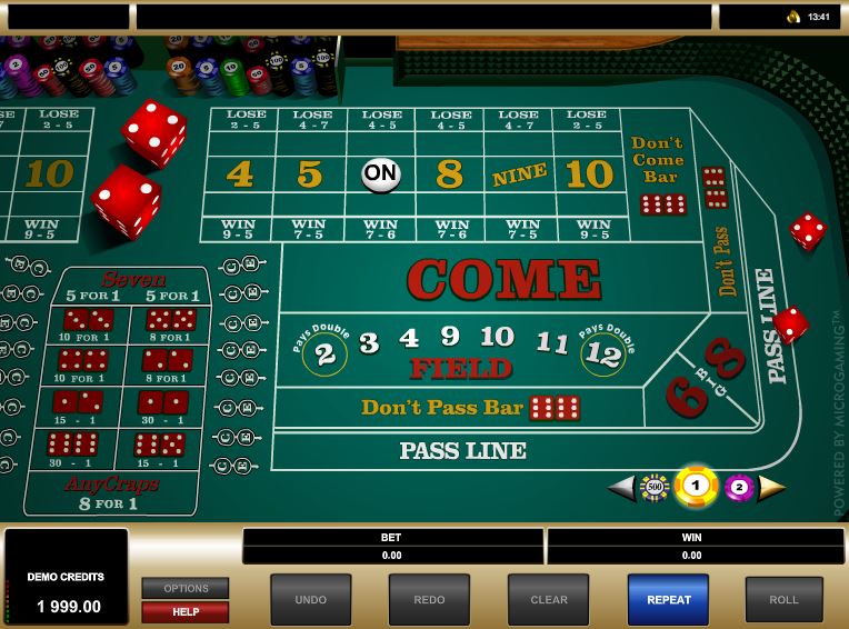 Craps Rolling Strategy