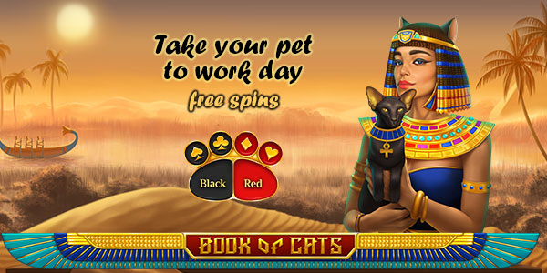Take Your Pet to Work Day Free Spins
