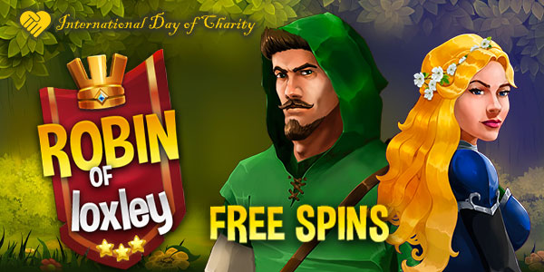 International Day of Charity Free Spins