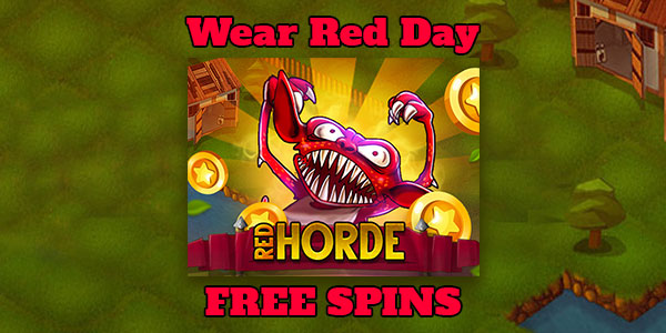 World Wear Red Day Free Spins